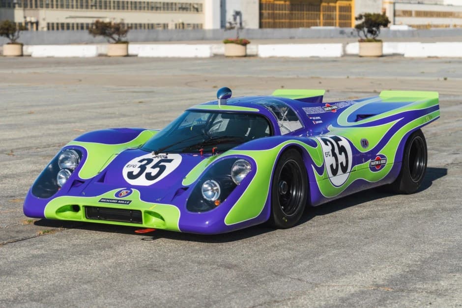 0 Porsche Sports Prototypes (1960s & 1970s) sold for $247,000