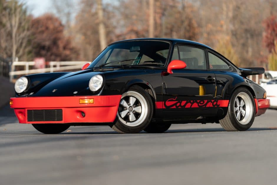 1987 Porsche 911 Carrera 3.2 sold for $107,000