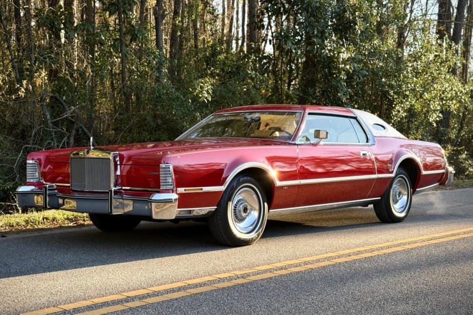 1976 Lincoln Continental Mark IV (1972-1976) sold for $56,000
