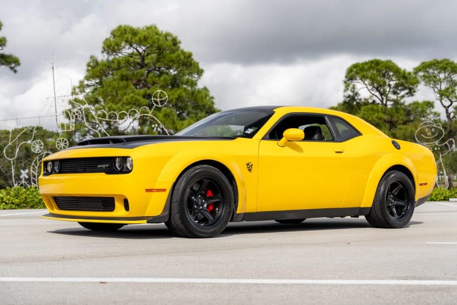 2018 Dodge Challenger SRT Demon & Super Stock sold for $119,888