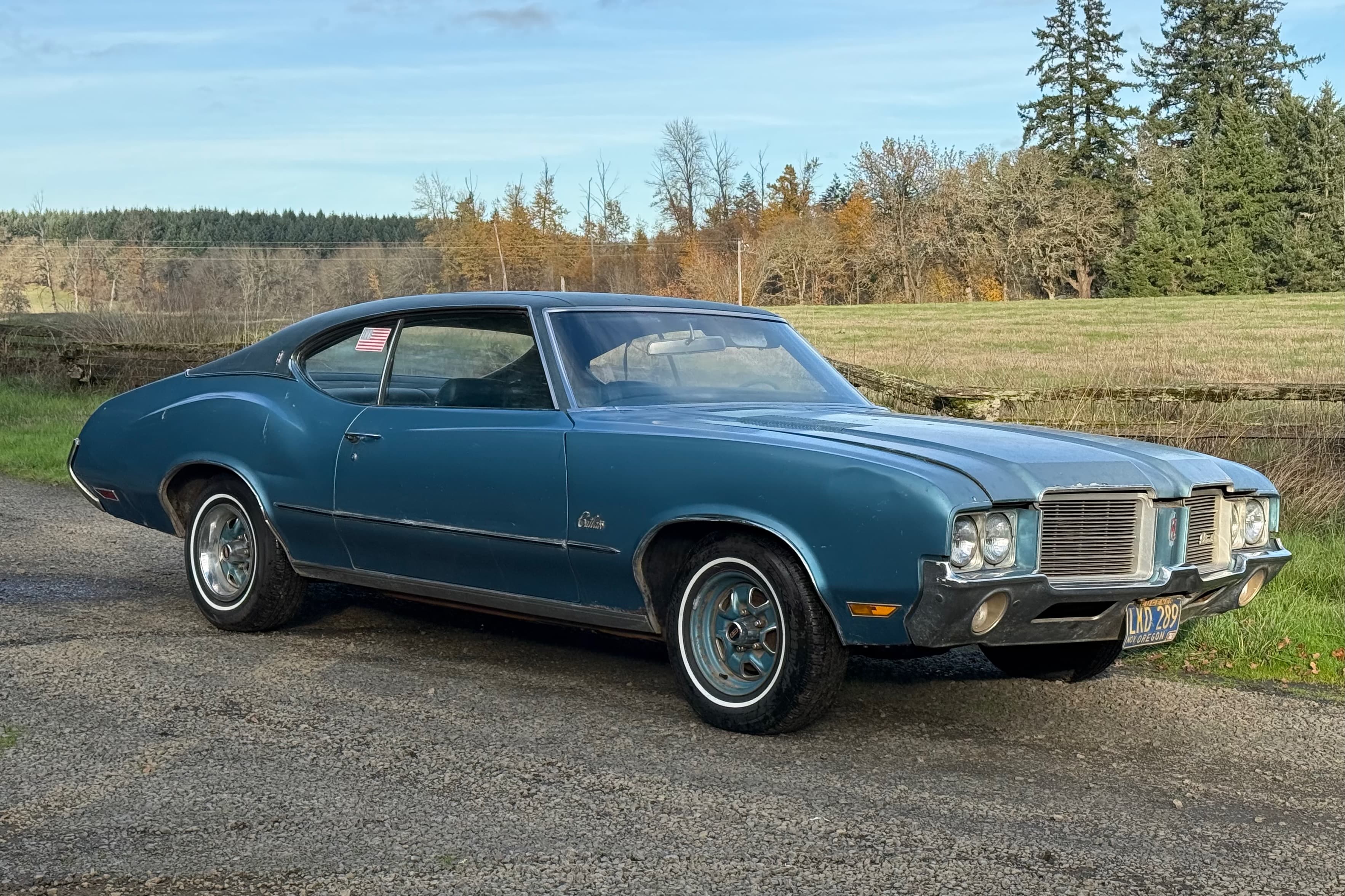 1971 Oldsmobile Cutlass sold for $13,000