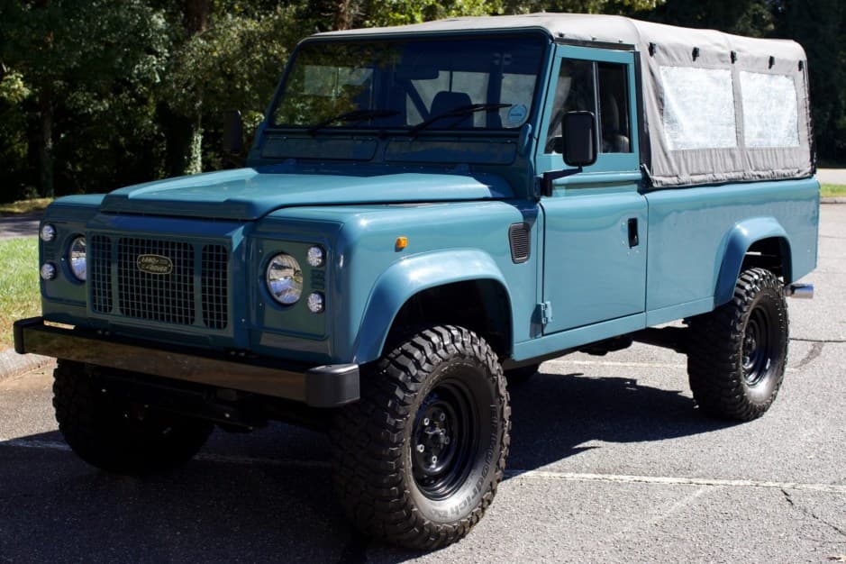 1997 Land Rover 110 / Defender 110 (Euro Spec) sold for $50,000