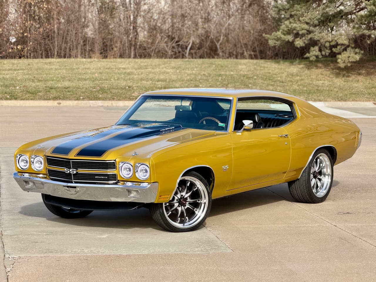 1970 Chevrolet Chevelle SS Restomod sold for $74,970