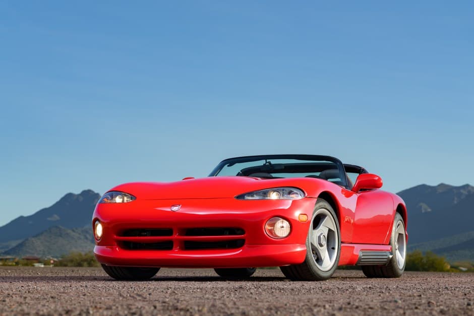 1994 Dodge Viper SR I (1992-1995) sold for $49,500