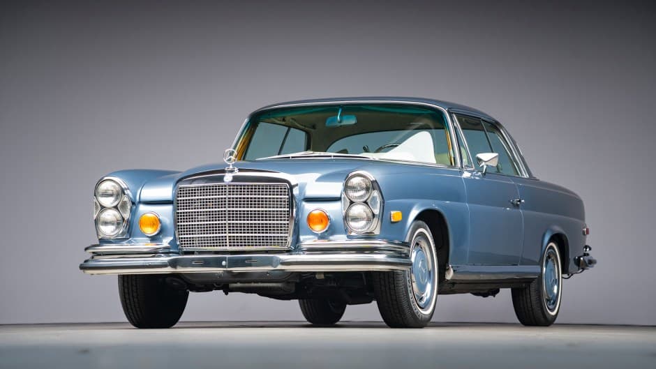 1971 Mercedes-Benz W111 Coupe & Cabriolet sold for $110,282