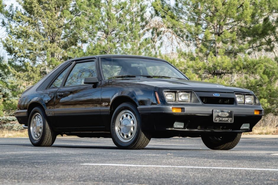 1985 Ford Fox-Body Mustang sold for $19,250