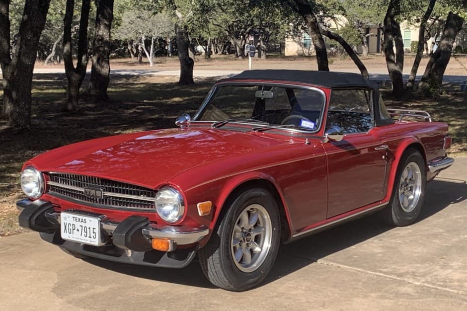 1976 Triumph TR6 sold for $17,250