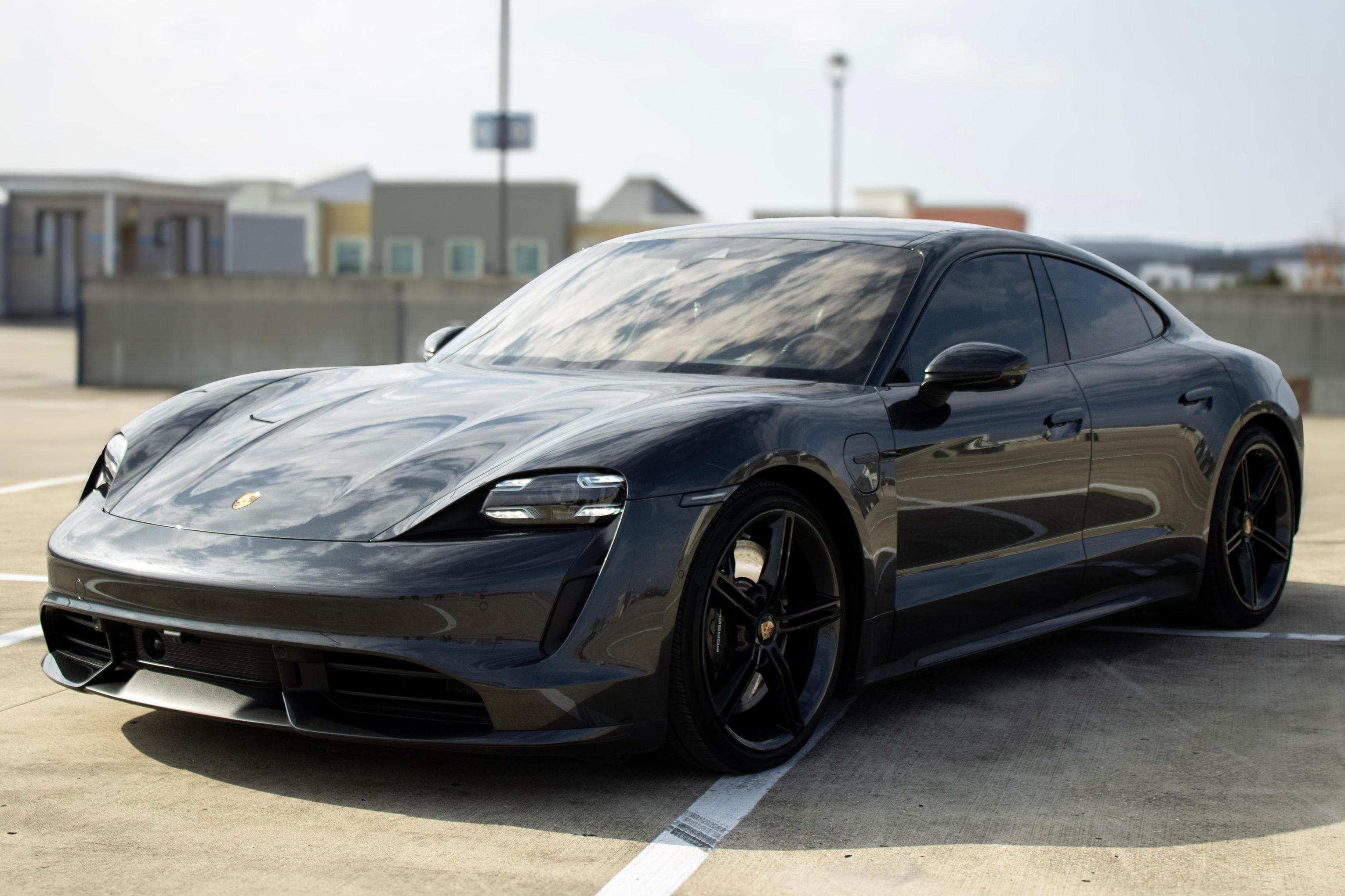 2020 Porsche Taycan sold for $50,500