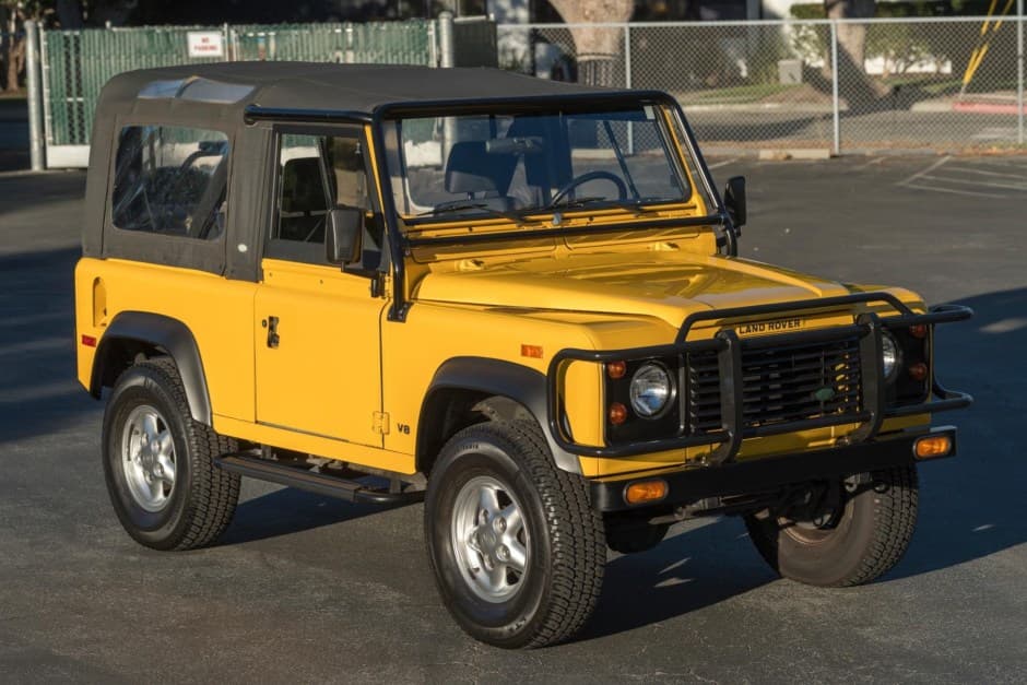 1994 Land Rover Defender 90 NAS sold for $77,555