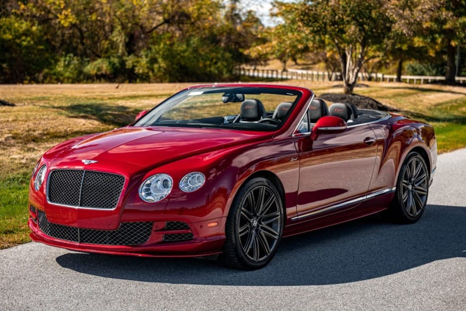 2015 Bentley Continental GTC (2012-2018) sold for $65,500