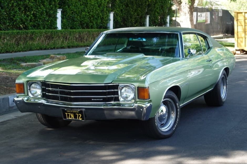 1972 Chevrolet Chevelle sold for $42,000
