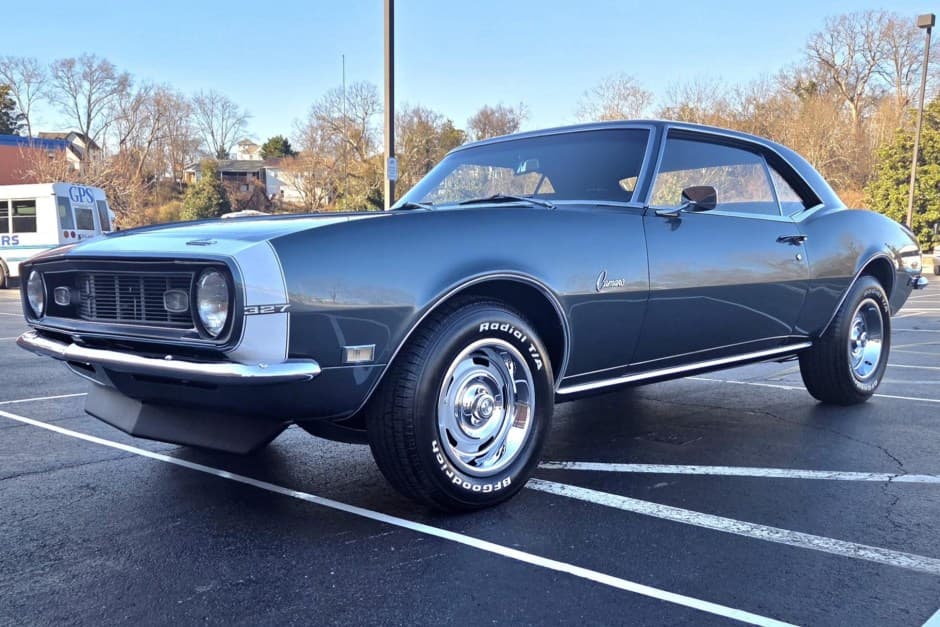 1968 Chevrolet Camaro (1st Generation – 1967-1969) sold for $41,000