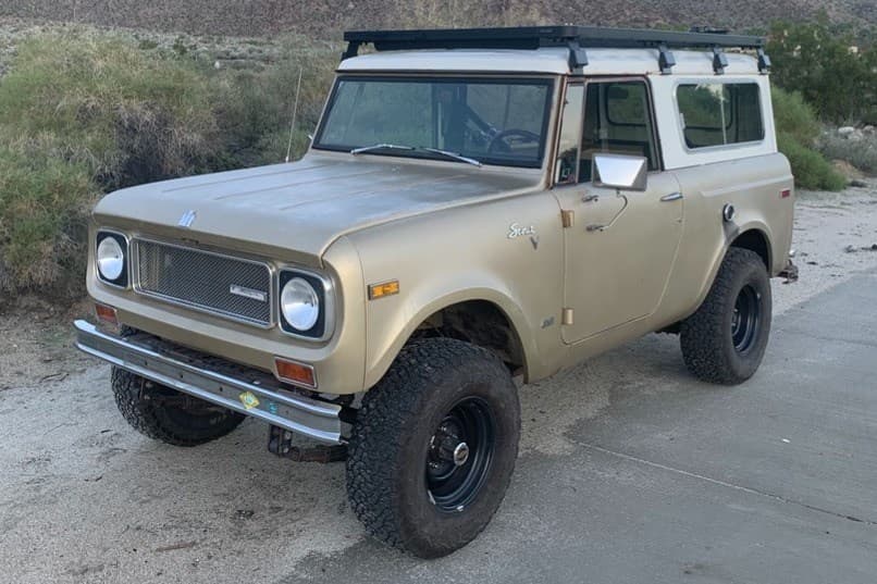 1970 International Harvester Scout 800A sold for $35,000