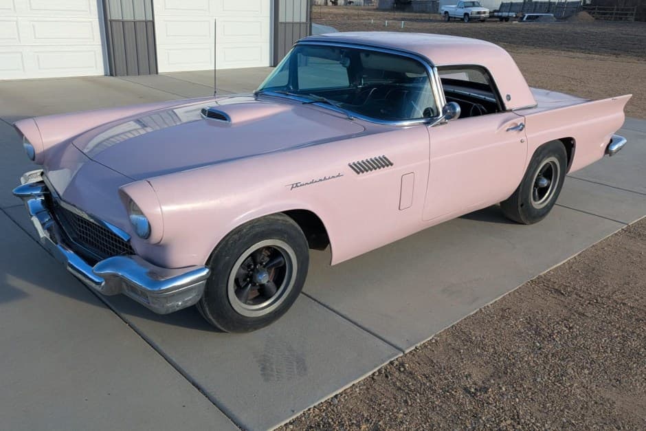 1957 Ford Thunderbird (1955-1957) sold for $12,500