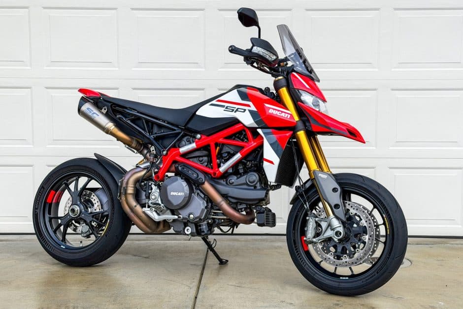 2022 Ducati Hypermotard sold for $13,123