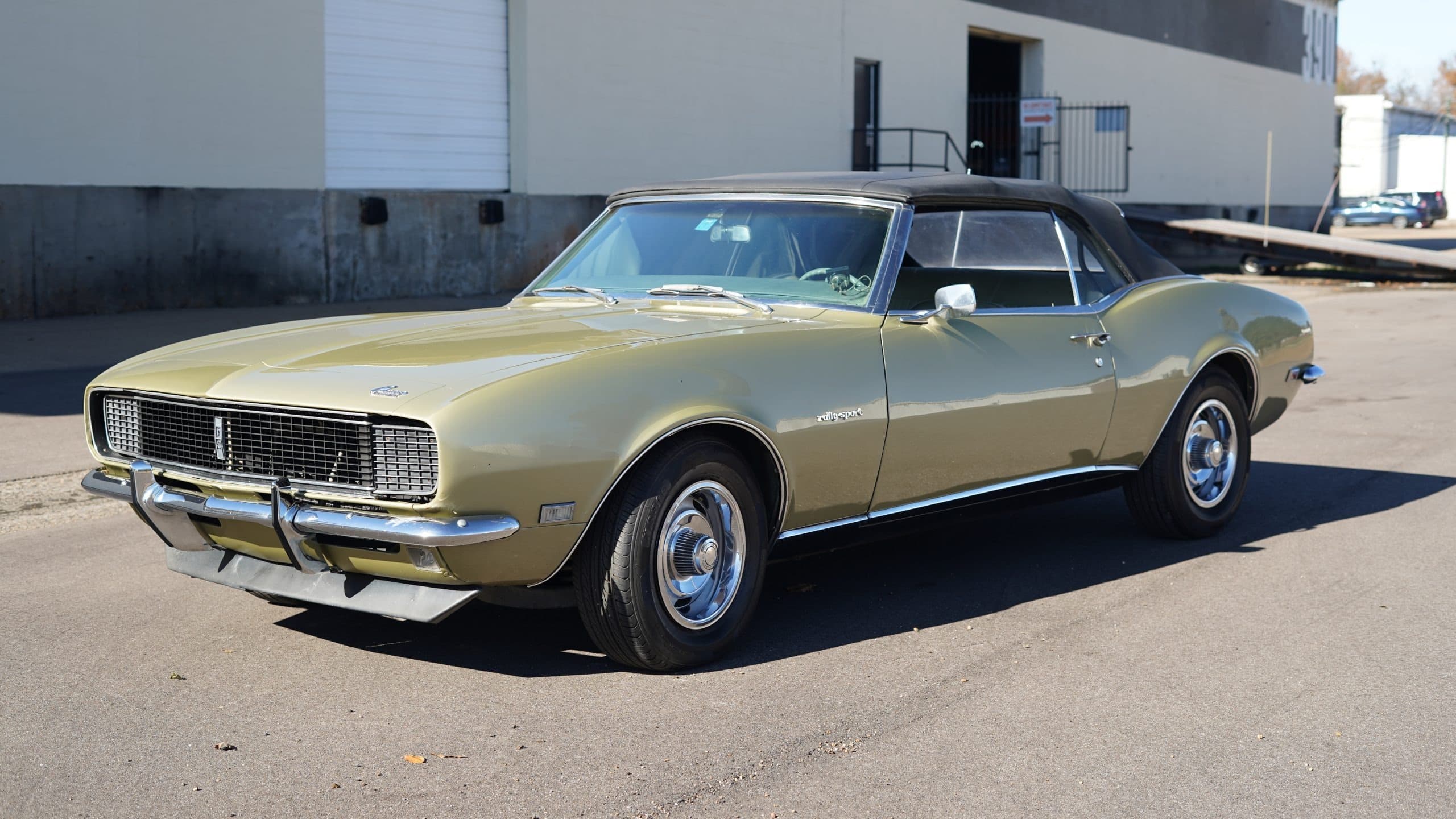 1968 Chevrolet Camaro Convertible Project Car sold for $17,063