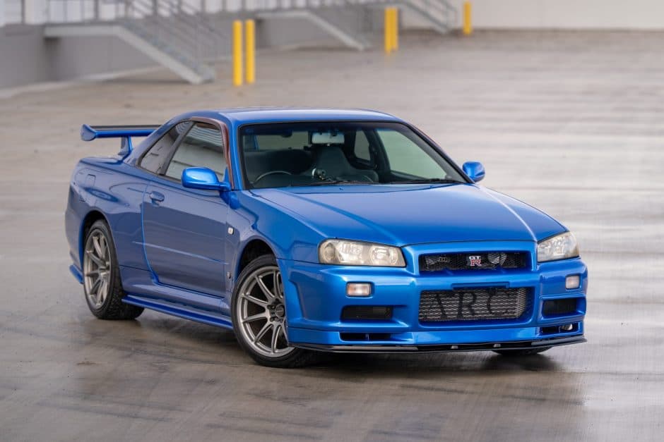 1999 Nissan R34 Skyline sold for $140,000