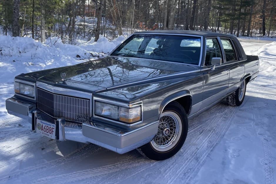1991 Cadillac Brougham sold for $21,500