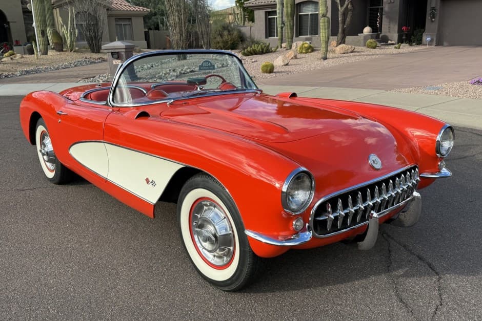 1957 Chevrolet Corvette C1 sold for $60,500
