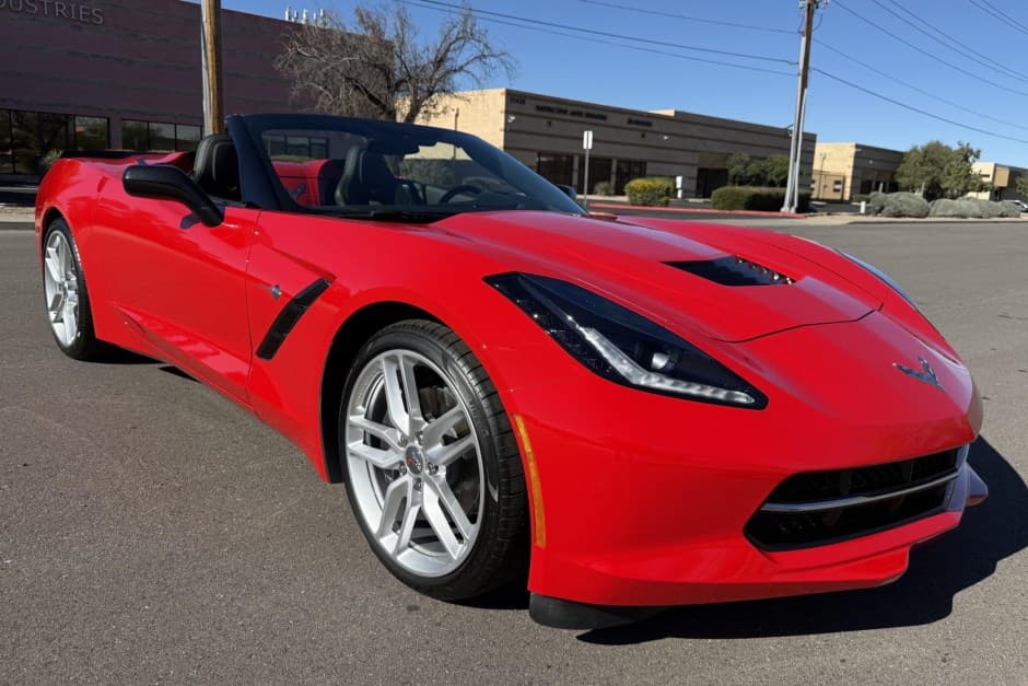 2014 Chevrolet Corvette C7 Stingray Convertible sold for $38,250