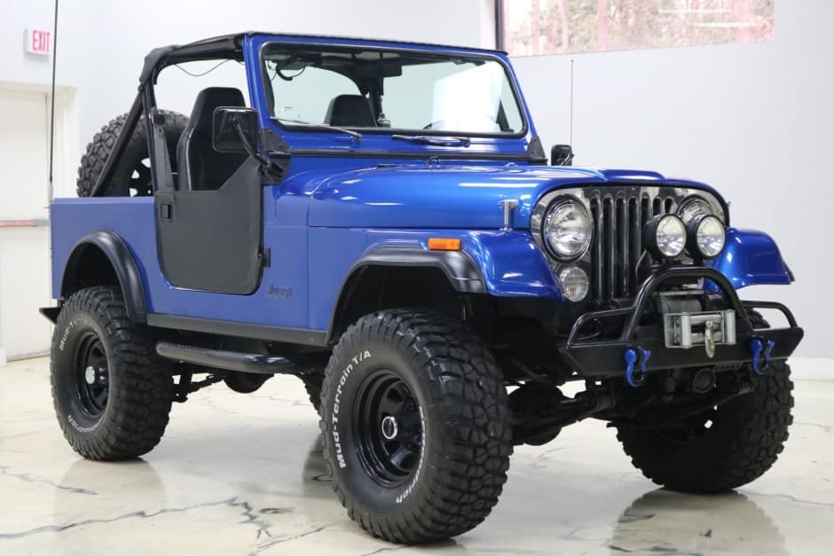 1982 Jeep CJ-7 sold for $21,500