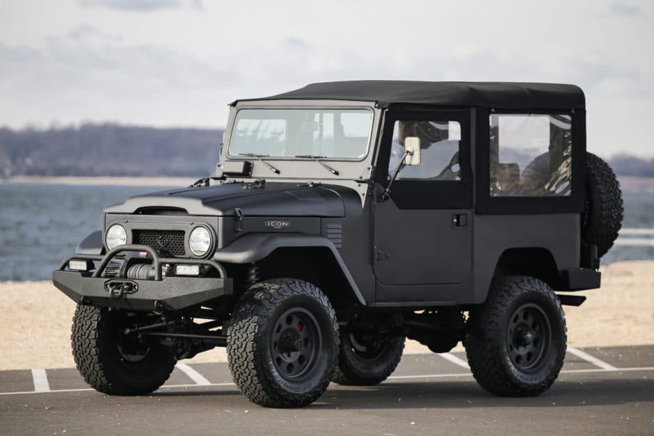 1971 Toyota Land Cruiser FJ40 sold for $126,000