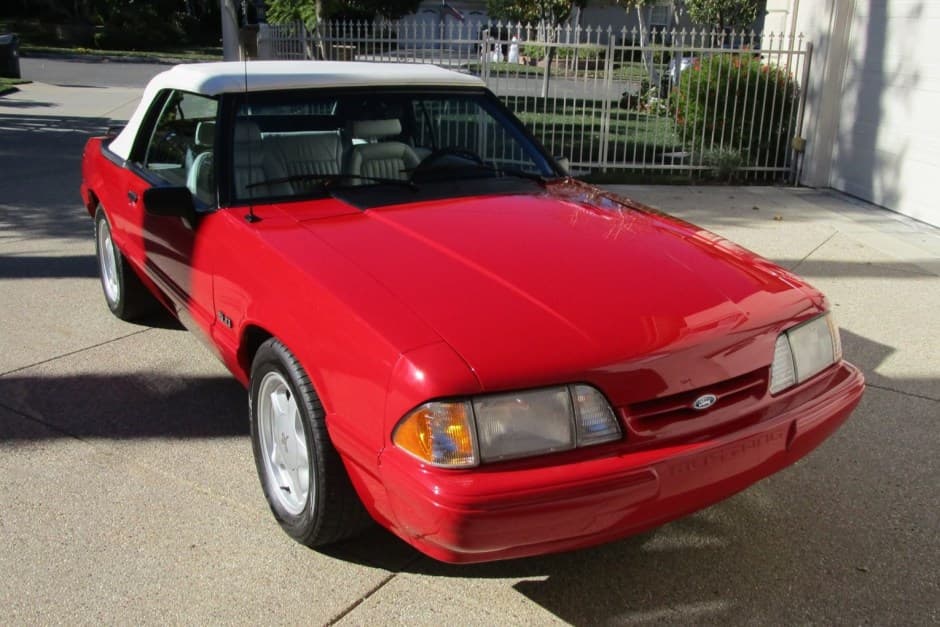 1993 Ford Fox-Body Mustang sold for $33,750