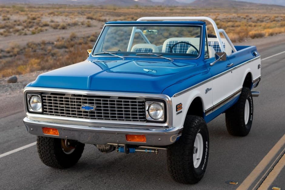 1972 Chevrolet K5 Blazer 1969-1972 sold for $217,500