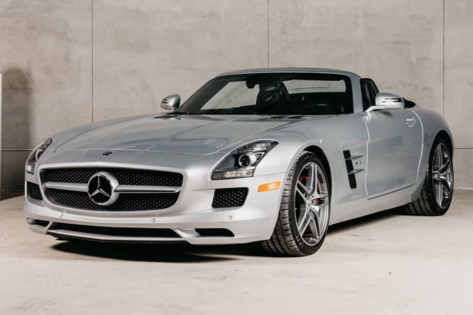 2012 Mercedes-Benz SLS AMG sold for $115,000