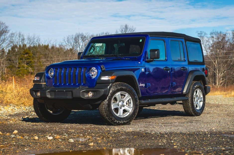 2018 Jeep Wrangler JL (2018+) sold for $20,500