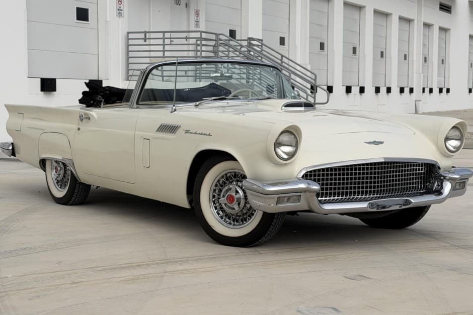 1957 Ford Thunderbird (1955-1957) sold for $50,000