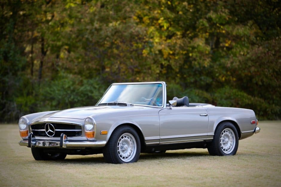 1970 Mercedes-Benz W113 SL sold for $80,500