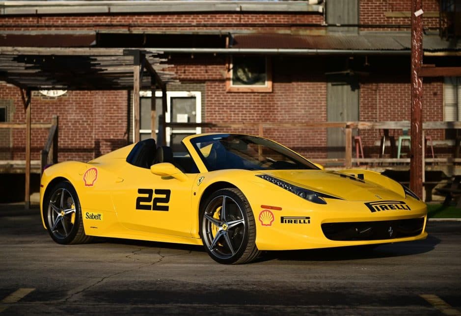 2015 Ferrari 458 sold for $299,000