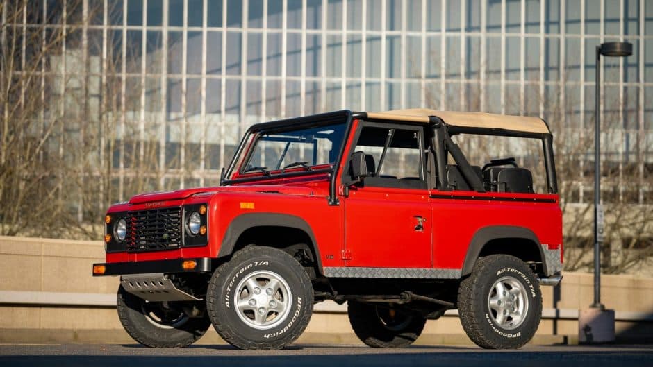 1994 Land Rover Defender 90 NAS sold for $66,000