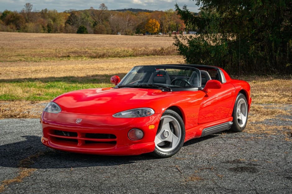 1993 Dodge Viper SR I (1992-1995) sold for $48,500