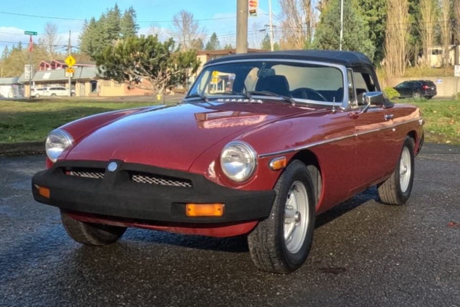 1979 MG MGB sold for $4,277