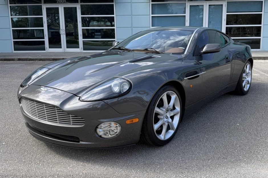2004 Aston Martin Vanquish sold for $70,000