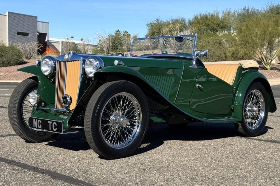 1949 MG TC sold for $60,000