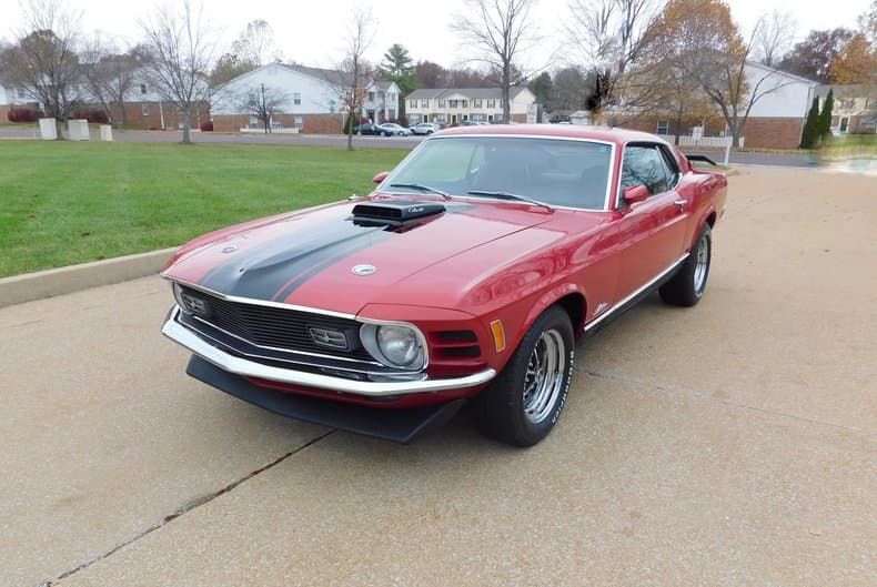 1970 Ford Mustang Mach 1 sold for $81,375