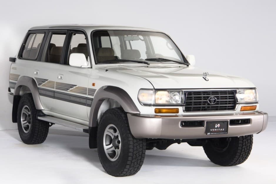 1997 Toyota Land Cruiser 80-Series sold for $41,250