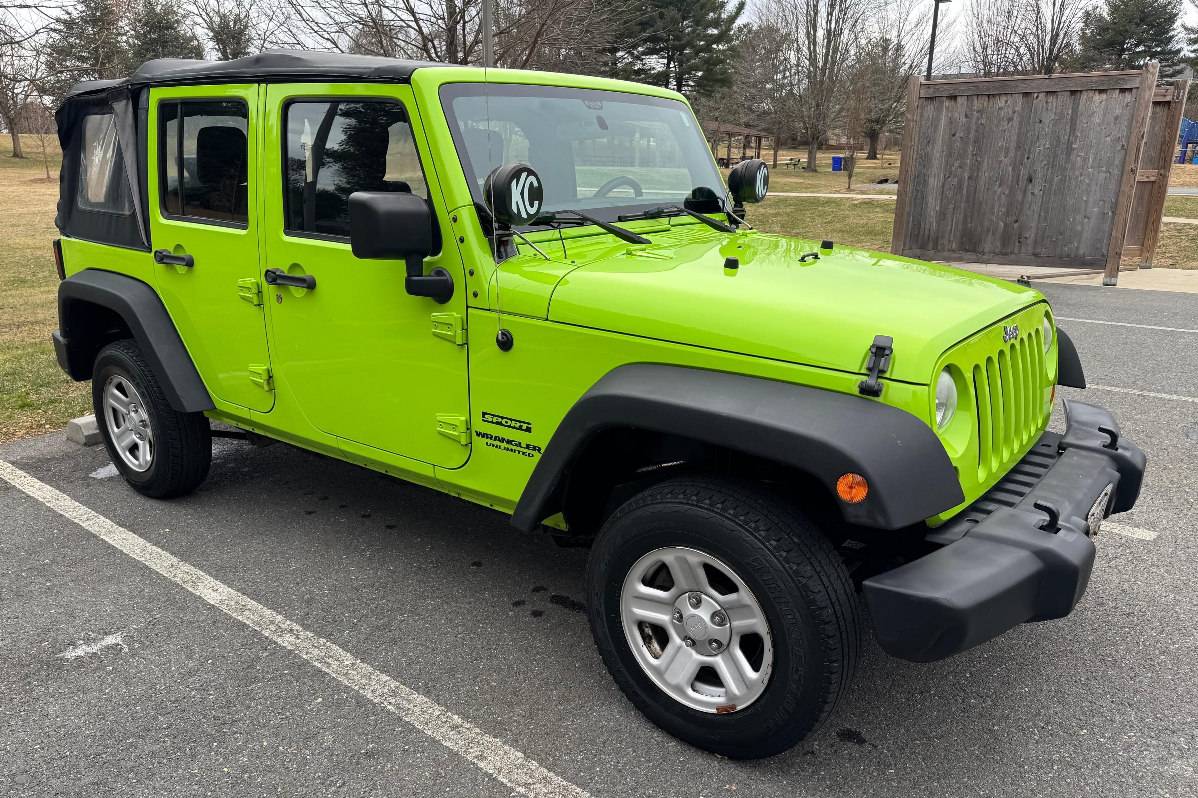 2012 Jeep Wrangler sold for $9,300