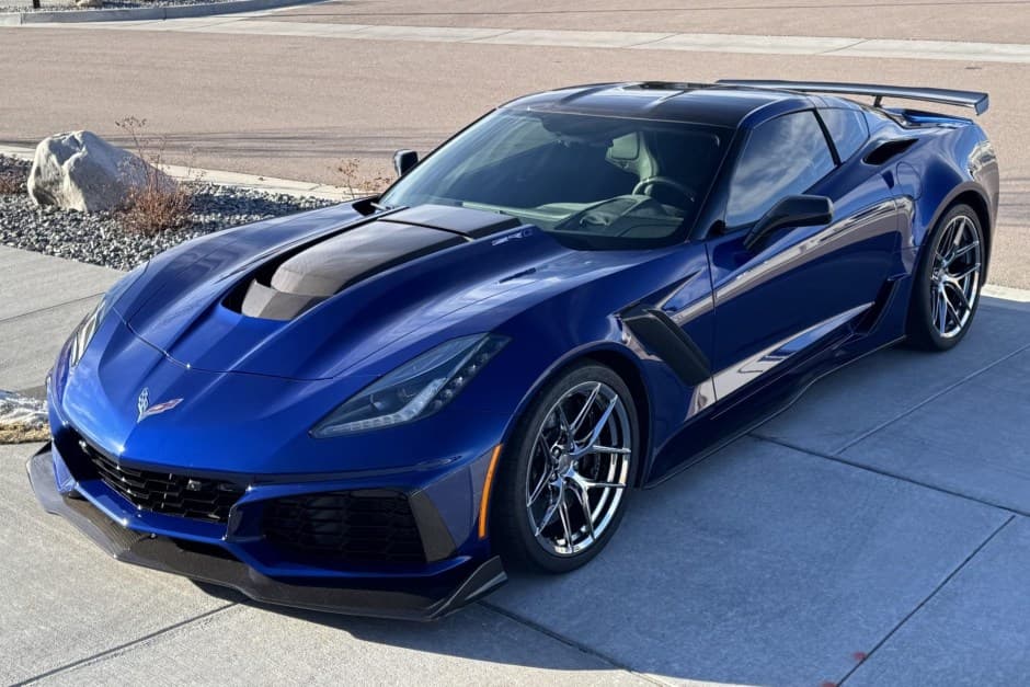 2019 Chevrolet Corvette C7 ZR1 sold for $156,812