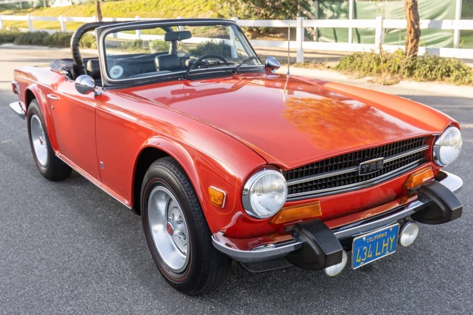 1974 Triumph TR6 sold for $25,000