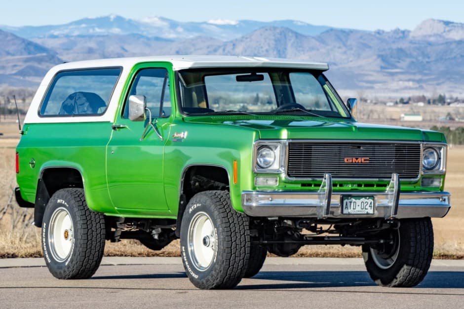 1976 GMC Jimmy (1973-1991) sold for $31,000