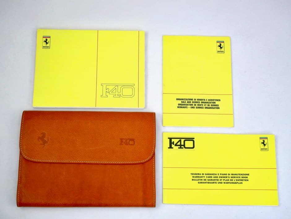 1991 Ferrari F40 sold for $2,250