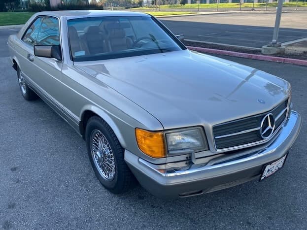 1991 Mercedes-Benz 560SEC sold for $19,150
