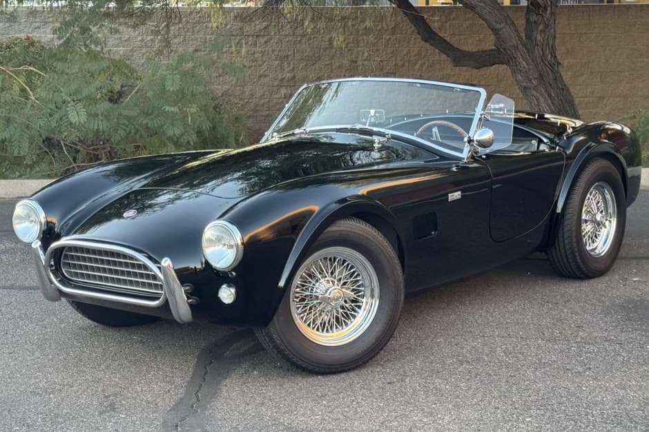 0 Shelby Cobra Replica sold for $77,500