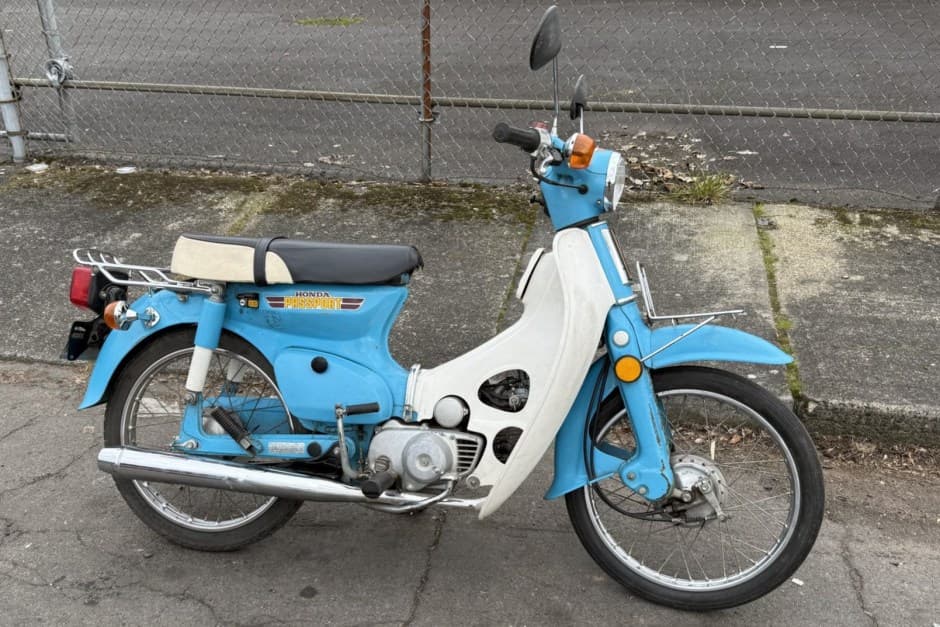 1981 Honda Step-Through Scooter sold for $2,850