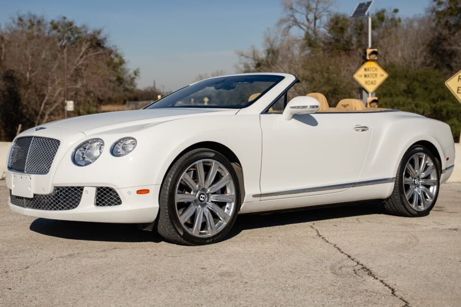 2013 Bentley Continental GTC (2012-2018) sold for $61,000