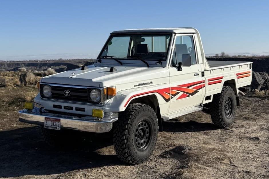 1997 Toyota Land Cruiser 70-Series sold for $39,000